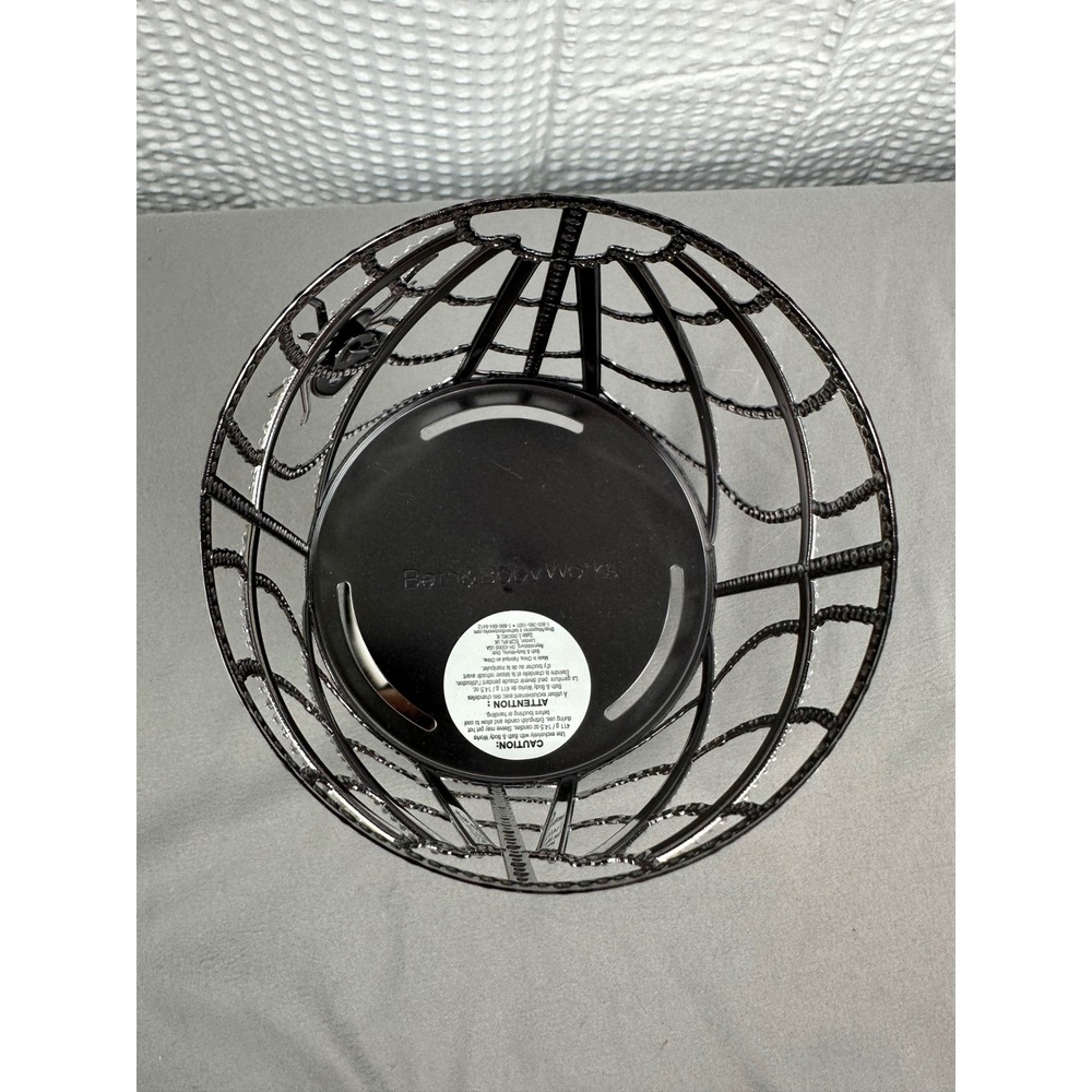 Bath & Body Works PURPLE GEM SPIDER 3 Wick Candle Holder Halloween - Picture 6 of 7